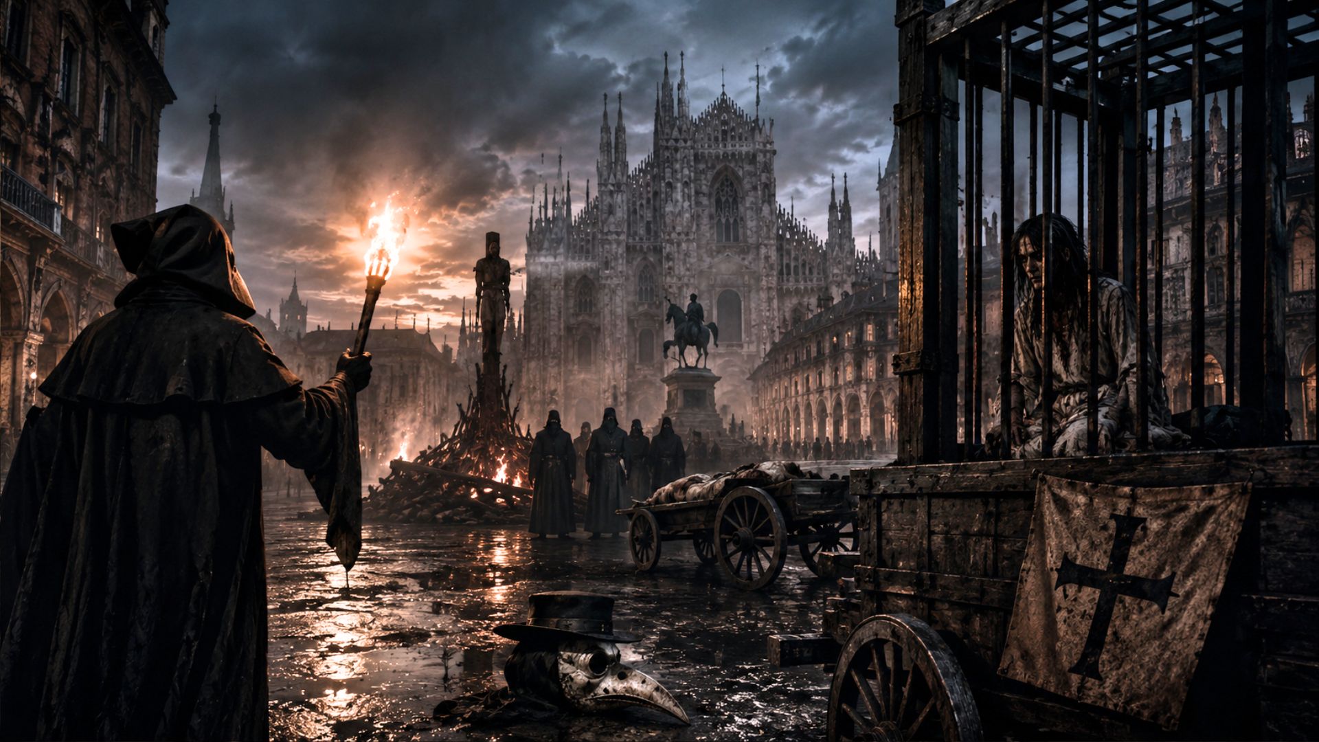 Milano buia: storia dell'inquisizione, peste e occultismo