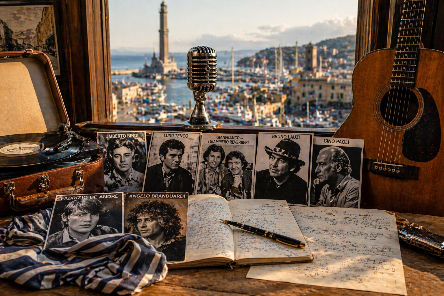 La Genova dei suoi Cantautori: tra Musica, Luoghi, Storie e Curiosità