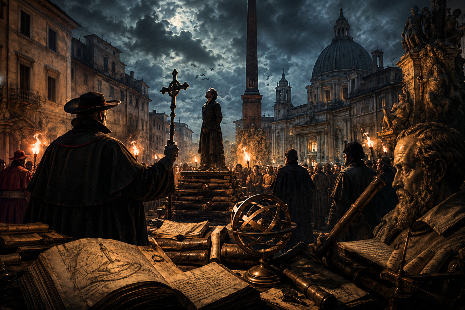 Roma Eretica: Inquisizione, Roghi, Abiure e Condanne Capitali