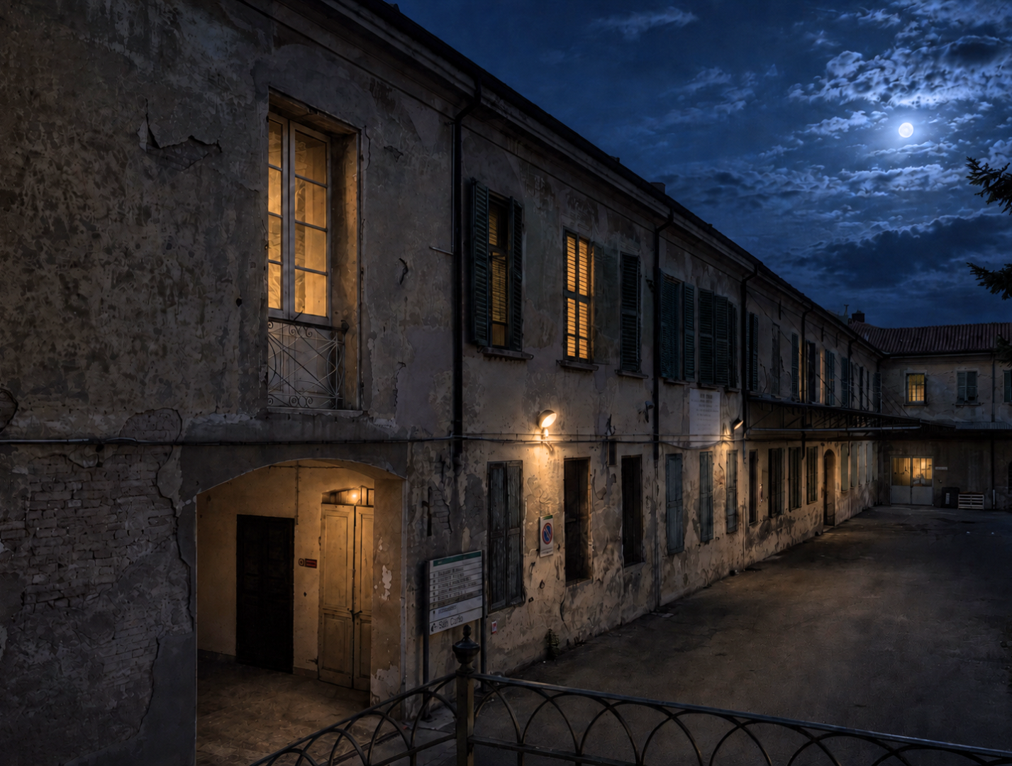 Walking Tour dell'Ex-Manicomio San Lazzaro: storie noir e racconti psichiatrici by night (no museo)