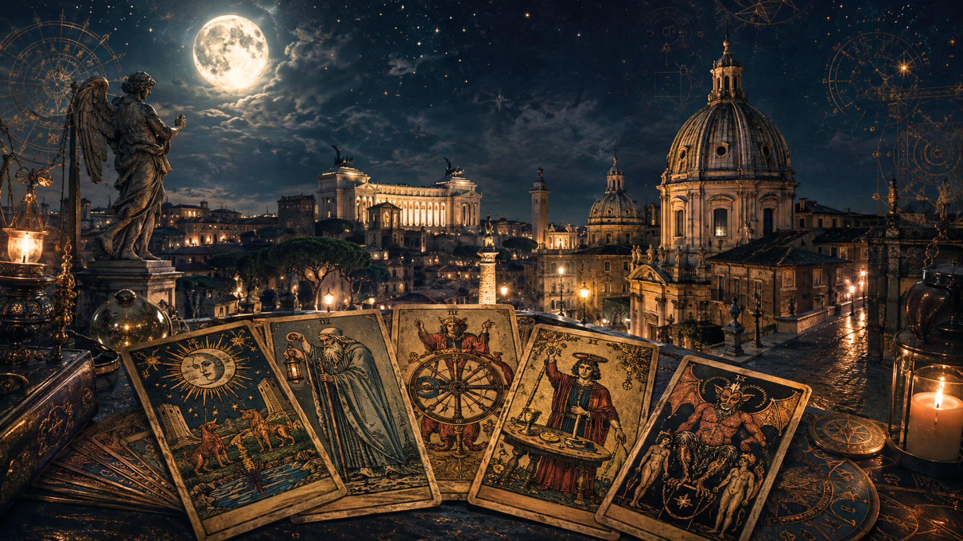 Roma dei Tarocchi: un viaggio tra Arcani, Magia ed esoterismo